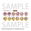 【グッズ-バッチ】A3!【受注生産・同時通販】 トレーディンググリッター缶バッジ Little Bouquet ver. 春組・夏組【アニメイトカフェ】の画像