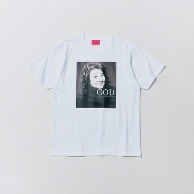 【グッズ-Tシャツ】野沢雅子 MASAKO NOZAWA GOD Tシャツ White XXL