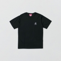 【グッズ-ルームウェア】野沢雅子 MASAKO NOZAWA イラスト ルームウェアTシャツ Black XLの画像
