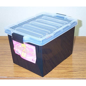 【グッズ-収納BOX】同人誌収納ケース 黒
