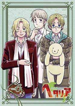 Dvd ヘタリア Axis Powers Vol 6 初回限定版 アニメイト
