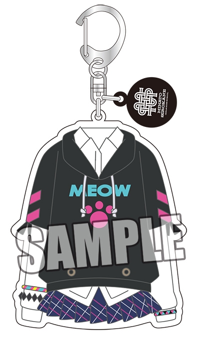 グッズ-キーホルダー】電音部 衣装型キーホルダー「黒鉄 たま 
