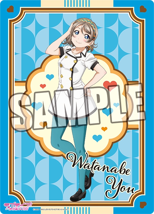 グッズ 下敷き ラブライブ サンシャイン B5クリア下敷き 渡辺 曜 Part 18 アニメイト