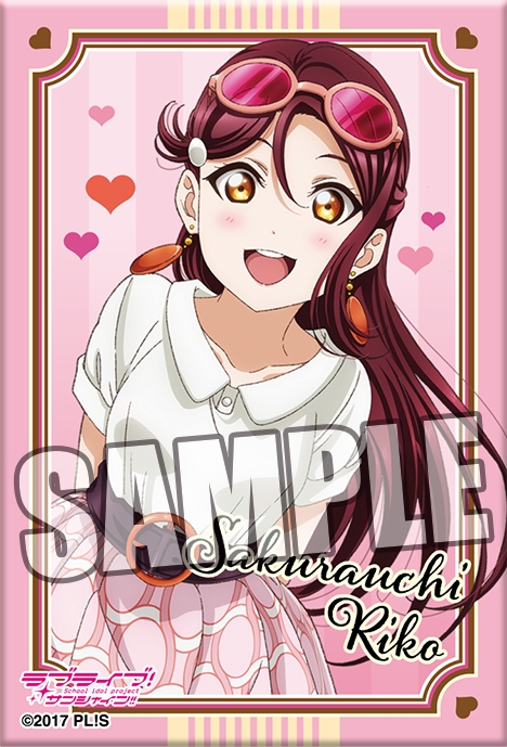 グッズ-バッチ】ラブライブ！サンシャイン!! スクエア缶バッジ「桜内 