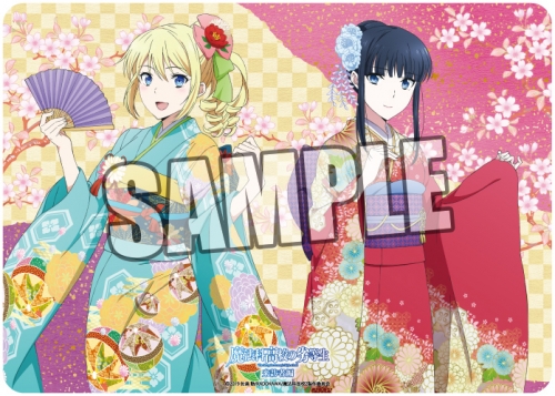 グッズ マット 魔法科高校の劣等生 来訪者編 キャラクター万能ラバーマット 深雪 アンジェリーナ 晴れ着ver アニメイト