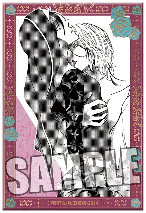 グッズ バッチ 薔薇王の葬列 スクエア缶バッジ エドワード四世 アニメイト