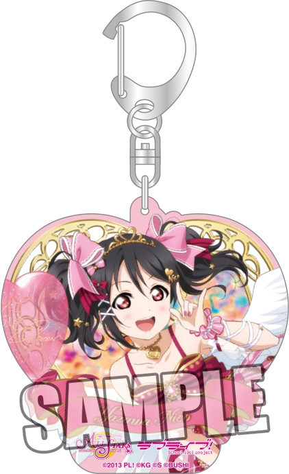 グッズ-キーホルダー】ラブライブ！ ホログラムアクリルキーホルダー 