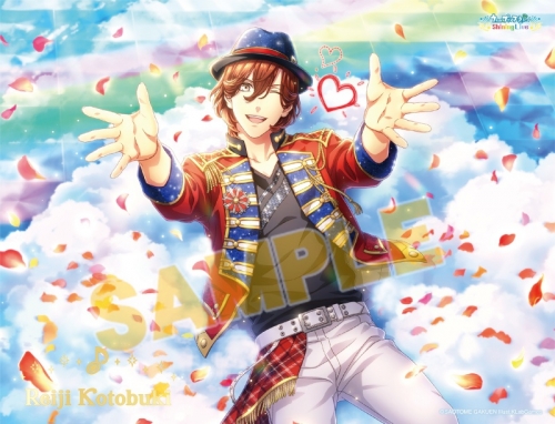 グッズ ボード うたの プリンスさまっ Shining Live アクリルプレート Shiny Star Live Ver 寿 嶺二 アニメイト限定 アニメイト