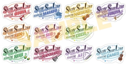 グッズ バッチ うたの プリンスさまっ Shining Live トレーディングアクリルバッジ Shiny Star Live Ver アニメイト限定 アニメイト