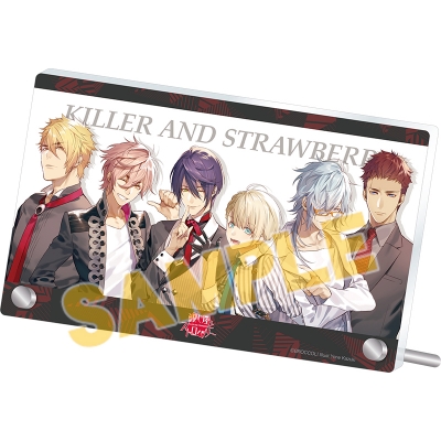 【グッズ-ボード】殺し屋とストロベリー アクリルパネル RECRUIT Ver.