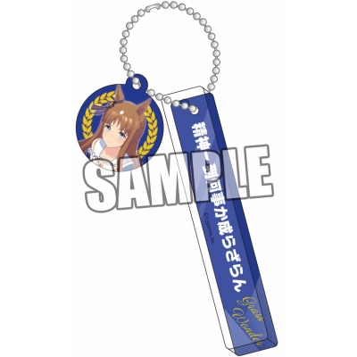 【グッズ-キーホルダー】ウマ娘 プリティーダービー チャーム付きルームキーホルダー「グラスワンダー」
