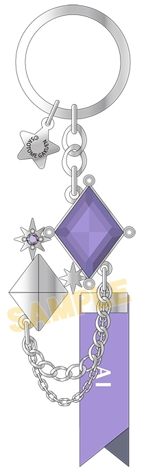 グッズ キーホルダー うたの プリンスさまっ キーリング 10th Anniversary Stage Ver 美風 藍 アニメイト限定 アニメイト