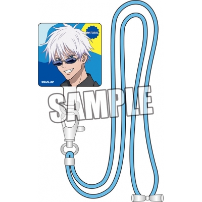 【グッズ-携帯グッズ】呪術廻戦 ショルダーストラップ付きフォンタブ「五条 悟」Holiday Ver.