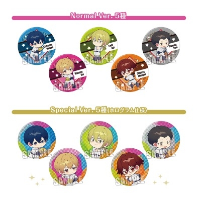 グッズ-バッチ】忘却バッテリー トレーディング缶バッジ  