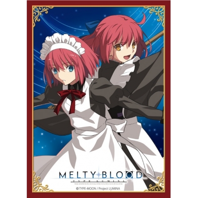 【グッズ-カードケース】MELTY BLOOD: TYPE LUMINA ブロッコリーキャラクタースリーブ 「翡翠&琥珀」