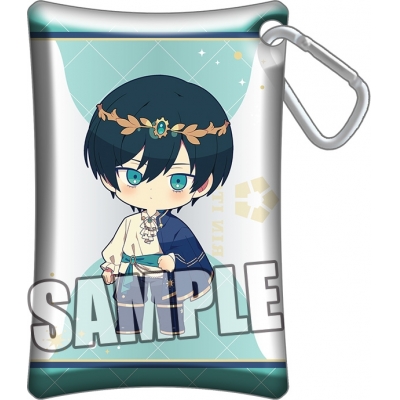 【グッズ-ポーチ】ブルーロック カラビナ付きクリアケース「糸師 凛」ホロスコープVer.
