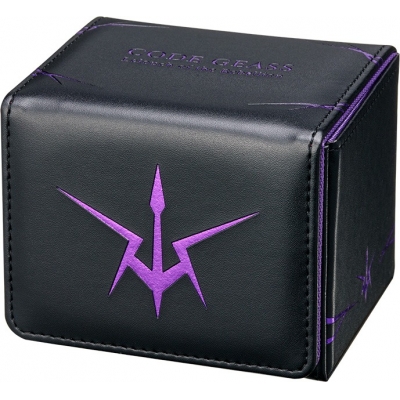 【グッズ-カードケース】コードギアス 反逆のルルーシュ 合皮製デッキケース 「黒の騎士団」リバイバル