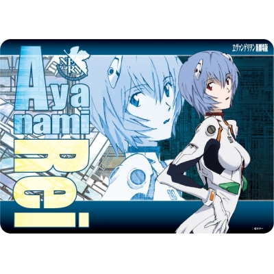【グッズ-デスクマット】ヱヴァンゲリヲン新劇場版 キャラクター万能ラバーマット「綾波 レイ」リバイバル