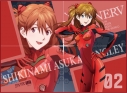 【グッズ-デスクマット】ヱヴァンゲリヲン新劇場版 TCG万能プレイマット「式波・アスカ・ラングレー」リバイバルの画像