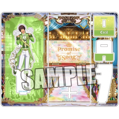 【グッズ-スタンドポップ】うたの☆プリンスさまっ♪ Shining Live ジオラマアクリルスタンド Promise of Song Ver.「愛島セシル」【アニメイト限定】