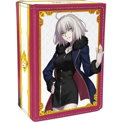 【グッズ-カードケース】Fate/Grand Order 合皮製デッキケースW 「アヴェンジャー/ジャンヌ・ダルク〔オルタ〕」邪竜の魔女ver新宿1999