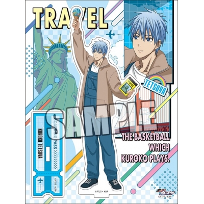 【グッズ-スタンドポップ】黒子のバスケ アクリルスタンド「黒子テツヤ」Travel Ver.【アニメイト限定】