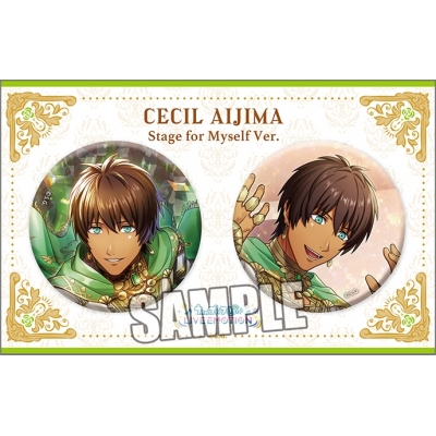 【グッズ-バッチ】うたの☆プリンスさまっ♪ LIVE EMOTION バースデー ホログラム缶バッジセット Stage for Myself Ver.「愛島セシル」【アニメイト限定】