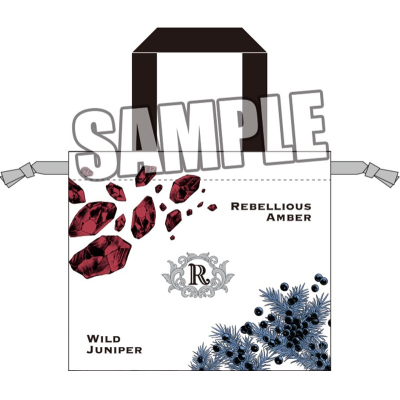 【グッズ-巾着】うたの☆プリンスさまっ♪ 持ち手付きサテン巾着 Fragrance Pairing Ver.「黒崎蘭丸」