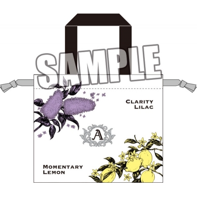 【グッズ-巾着】うたの☆プリンスさまっ♪ 持ち手付きサテン巾着 Fragrance Pairing Ver.「美風 藍」