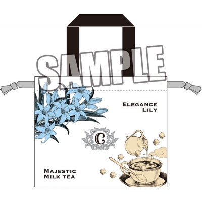 【グッズ-巾着】うたの☆プリンスさまっ♪ 持ち手付きサテン巾着 Fragrance Pairing Ver.「カミュ」