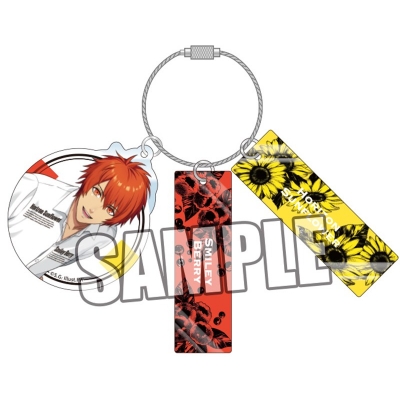 【グッズ-キーホルダー】うたの☆プリンスさまっ♪ 3連アクリルキーリング Fragrance Pairing Ver.「一十木音也」