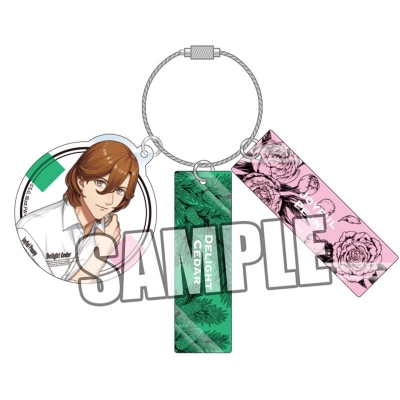 【グッズ-キーホルダー】うたの☆プリンスさまっ♪ 3連アクリルキーリング Fragrance Pairing Ver.「寿 嶺二」