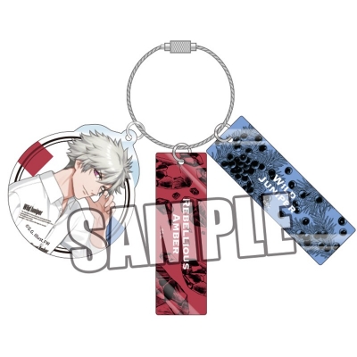 【グッズ-キーホルダー】うたの☆プリンスさまっ♪ 3連アクリルキーリング Fragrance Pairing Ver.「黒崎蘭丸」
