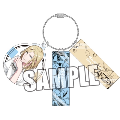 【グッズ-キーホルダー】うたの☆プリンスさまっ♪ 3連アクリルキーリング Fragrance Pairing Ver.「カミュ」