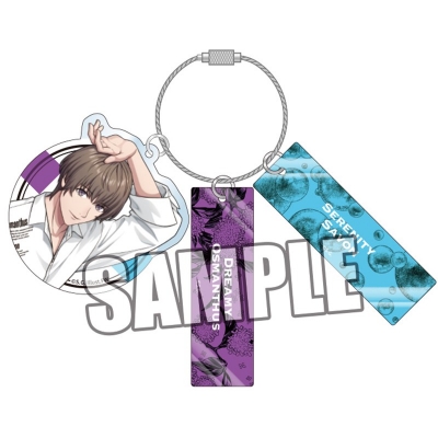【グッズ-キーホルダー】うたの☆プリンスさまっ♪ 3連アクリルキーリング Fragrance Pairing Ver.「鳳 瑛二」