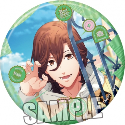 【グッズ-バッチ】うたの☆プリンスさまっ♪ BIGホログラム缶バッジ Best Shots from Everyday Life Ver.「寿 嶺二」