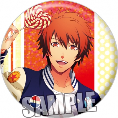 【グッズ-バッチ】うたの☆プリンスさまっ♪ BIGホログラム缶バッジ Love Pop Candy Ver.「一十木音也」