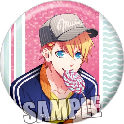 【グッズ-バッチ】うたの☆プリンスさまっ♪ BIGホログラム缶バッジ Love Pop Candy Ver.「来栖 翔」
