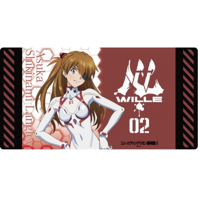 【TCG-マット】ヱヴァンゲリヲン新劇場版 キャラクター万能ラバーマットスリム「式波・アスカ・ラングレー」