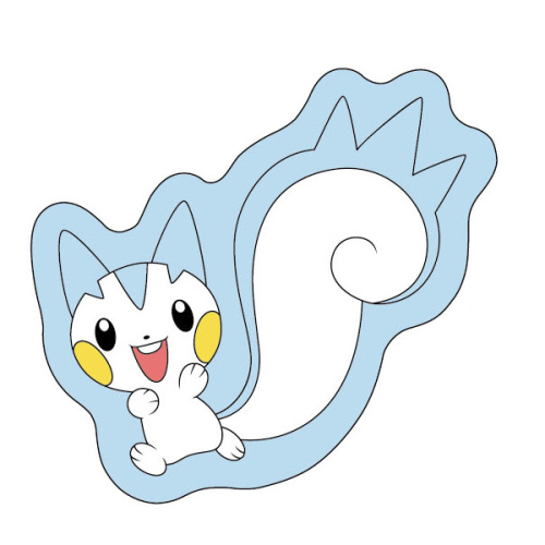 グッズ ポーチ ポケットモンスター もっちりポーチ パチリス アニメイト