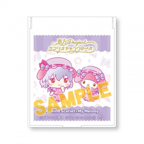 グッズ ミラー 東方project サンリオキャラクターズ 折りたたみミラー レミリア スカーレット マイメロディ アニメイト