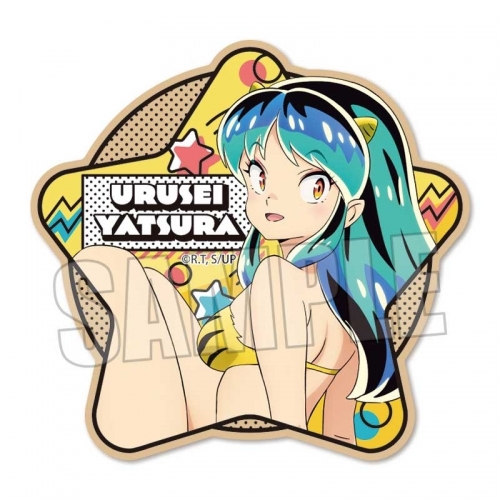 グッズ コースター うる星やつら ウッドコースター ラム 等身 アニメイト先行販売 アニメイト