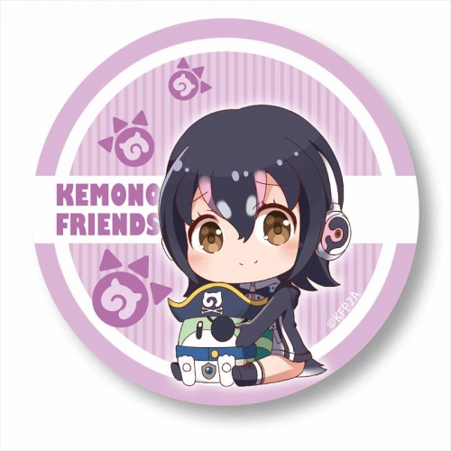 グッズ バッチ けものフレンズ2 ぎゅぎゅっと缶バッチ フンボルトペンギン アニメイト