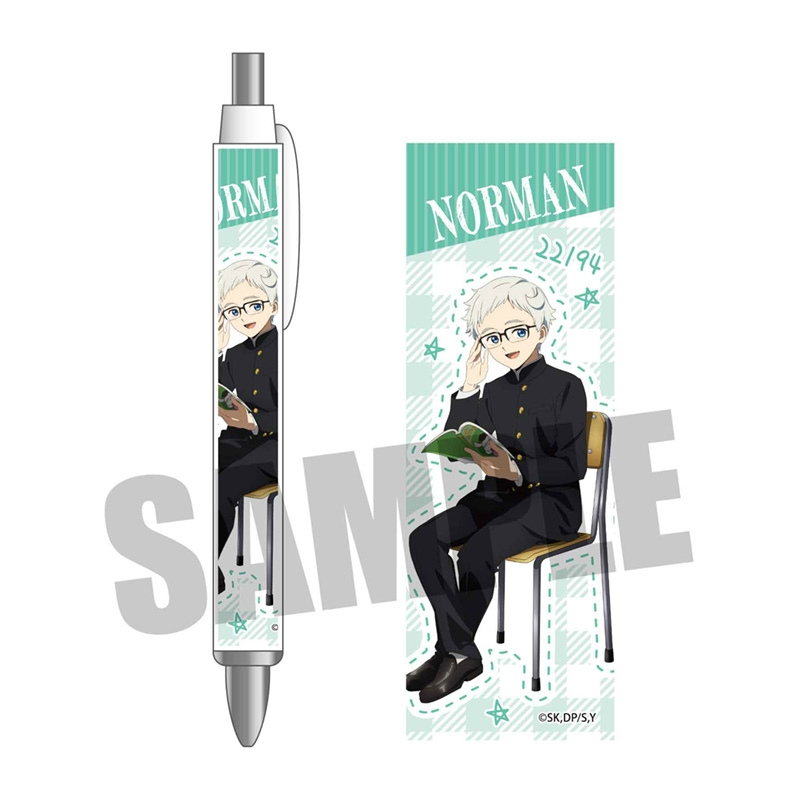 【グッズ-ボールペン】約束のネバーランド ボールペン 学生服ver./ノーマン【OS記念】【アニメイト限定】
