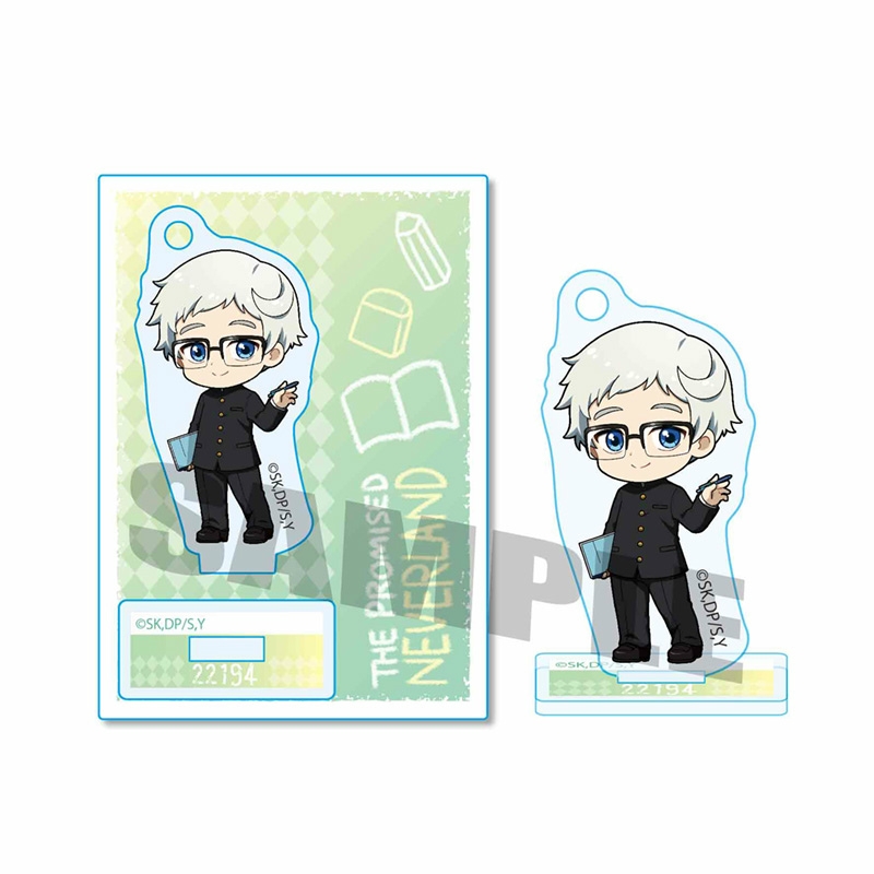 【グッズ-スタンドポップ】約束のネバーランド ミニスタンド 学生服ver./ノーマン【OS記念】【アニメイト限定】