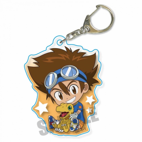 グッズ キーホルダー デジモンアドベンチャー ぎゅぎゅっとアクリルキーホルダー 八神 太一 アグモン アニメイト