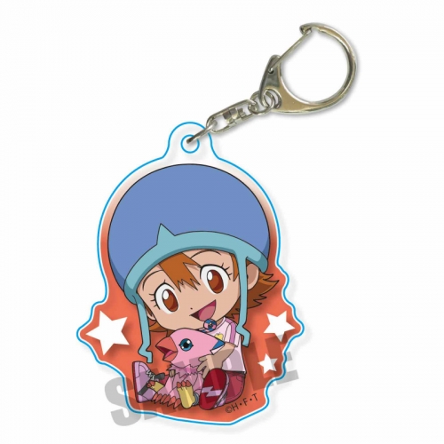 グッズ キーホルダー デジモンアドベンチャー ぎゅぎゅっとアクリルキーホルダー 武之内 空 ピヨモン アニメイト