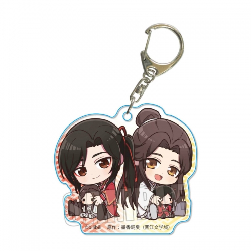 グッズ キーホルダー 天官賜福 ぎゅぎゅっとアクリルキーホルダー 謝憐 三郎 アニメイト