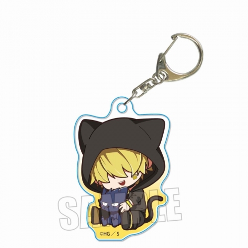 グッズ キーホルダー 夜桜さんちの大作戦 ぎゅぎゅっとアクリルキーホルダー 夜桜 嫌五 アニメイト