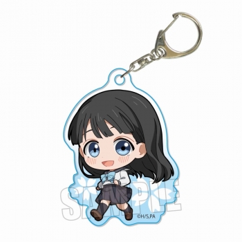 グッズ-キーホルダー】明日ちゃんのセーラー服 てくトコアクリル 